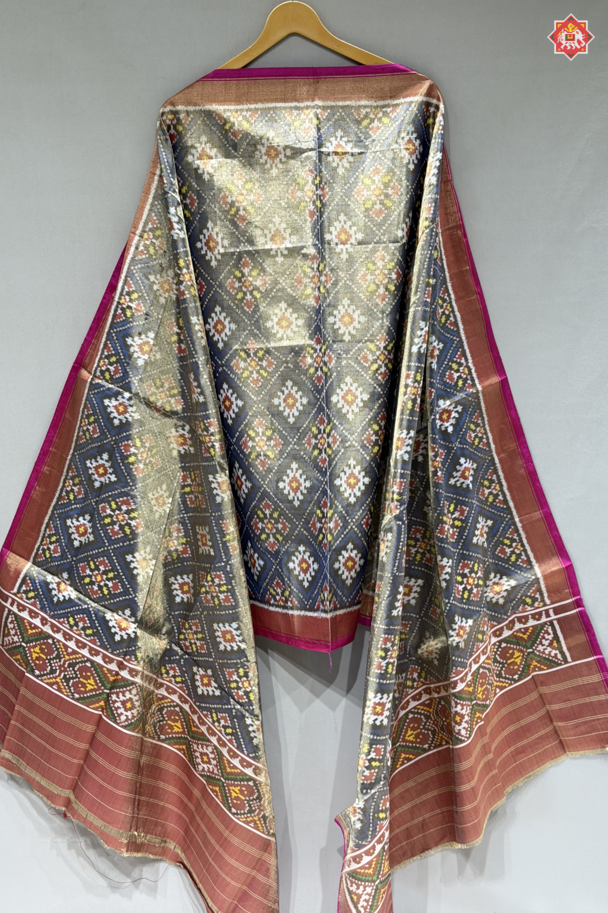 Chanda bhatt design tissue patola dupatta