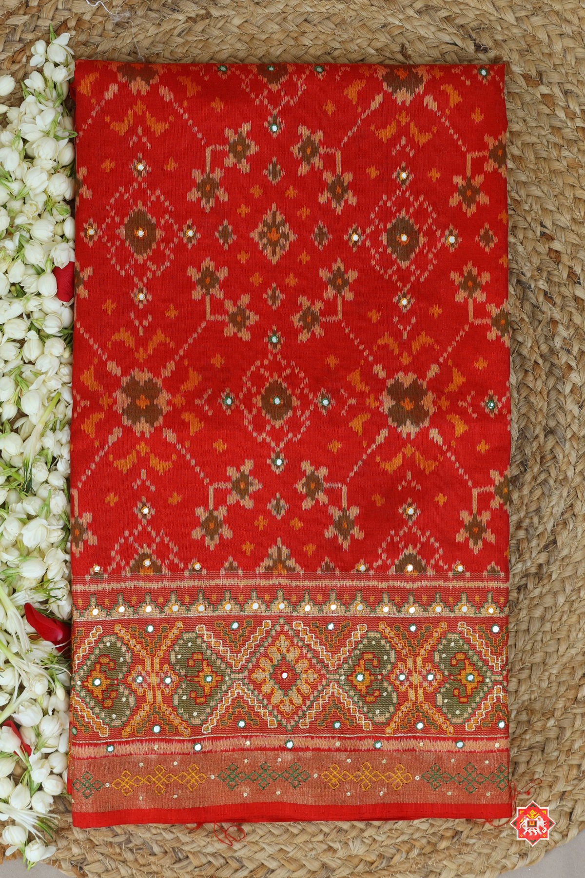 Hand painting art kalamkari with skirt border & kanchipuram work saree ( masterpiece)