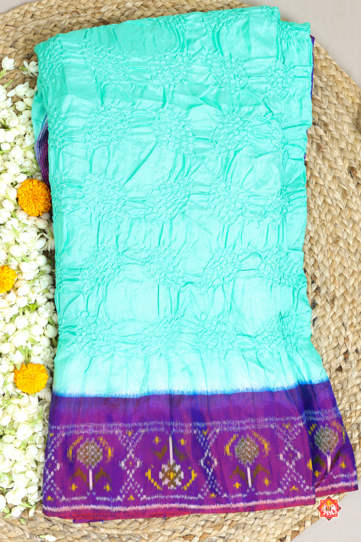 Master piece traditional multi pallu bandhej patola saree