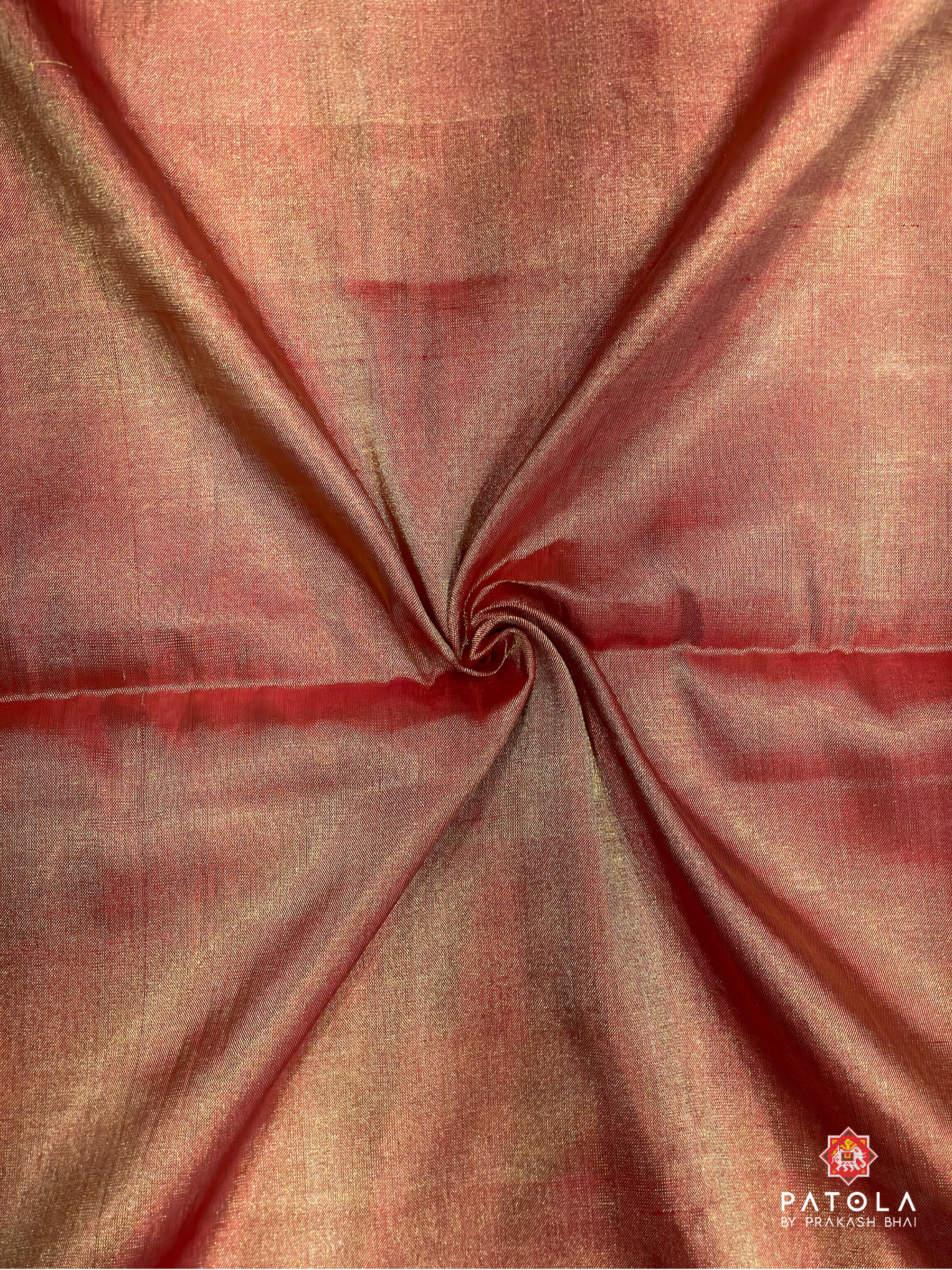 Elephent With Manekchowk Designer Tissue Patola Saree