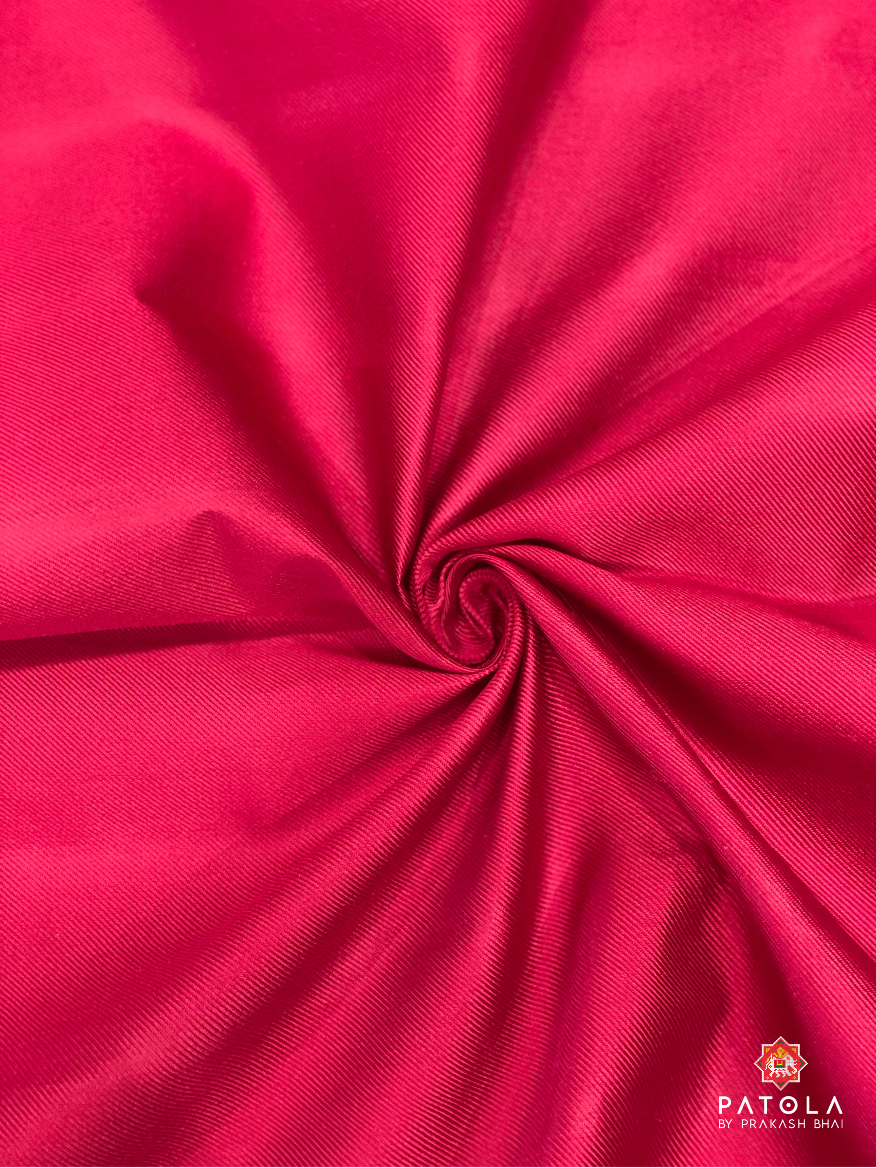 Chhabdi Navratna Designer Twill Patola Saree