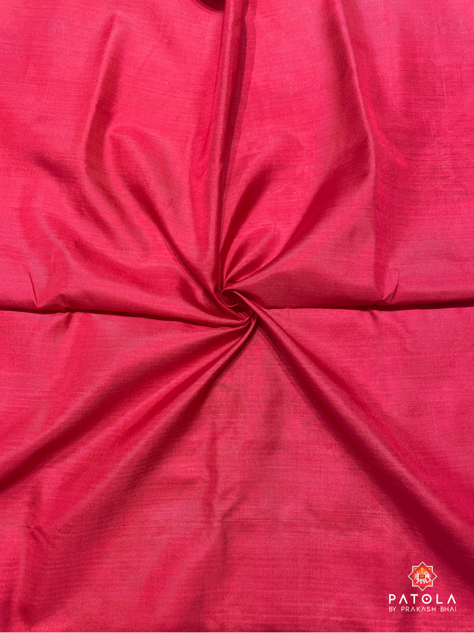 Traditional Chanda-Bhat Design With Pallu Of Selaari Border Designer Single Ikat Patola Saree