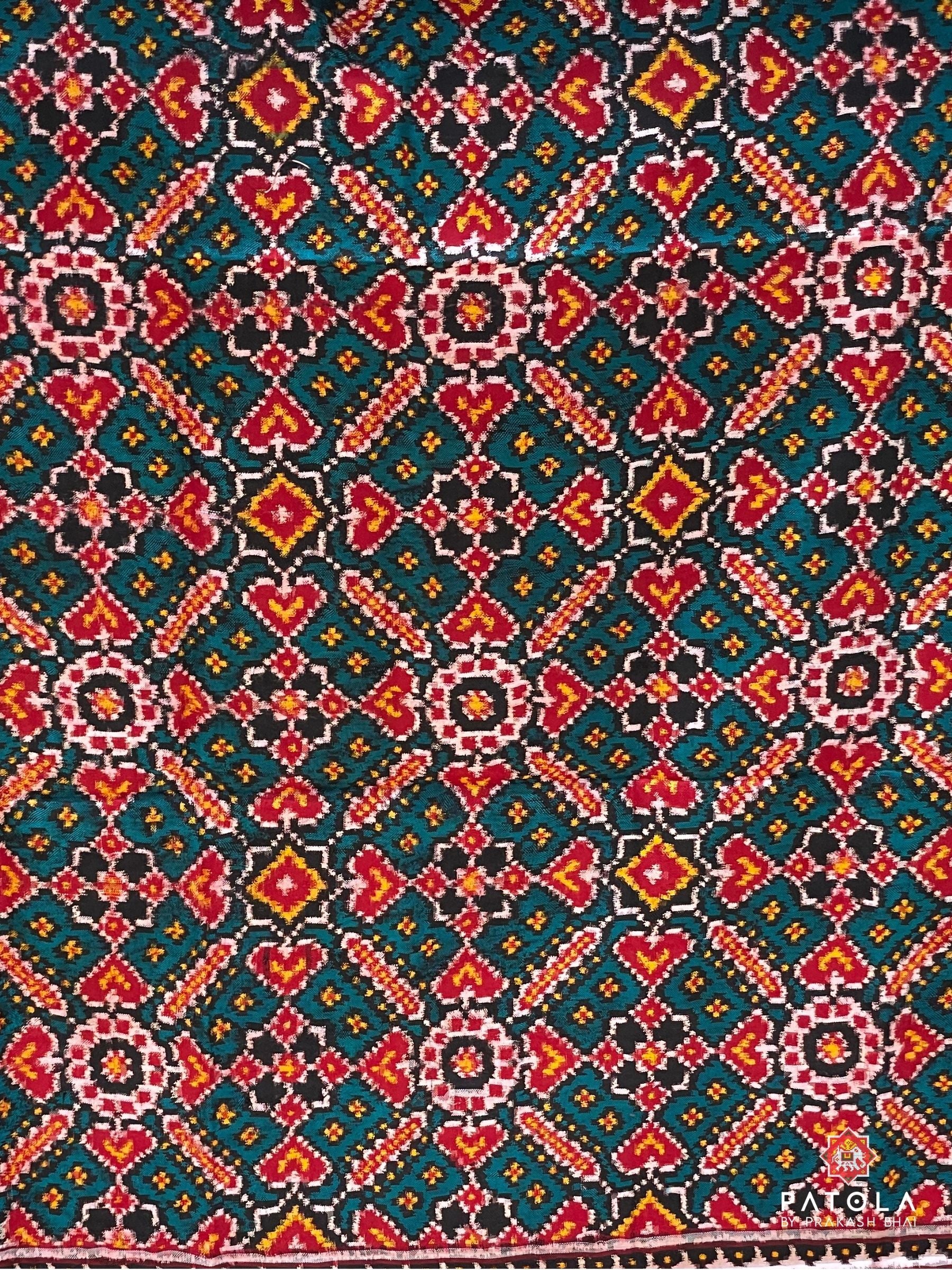 Pure Double Ikat Manekchowk Designer Dupatta