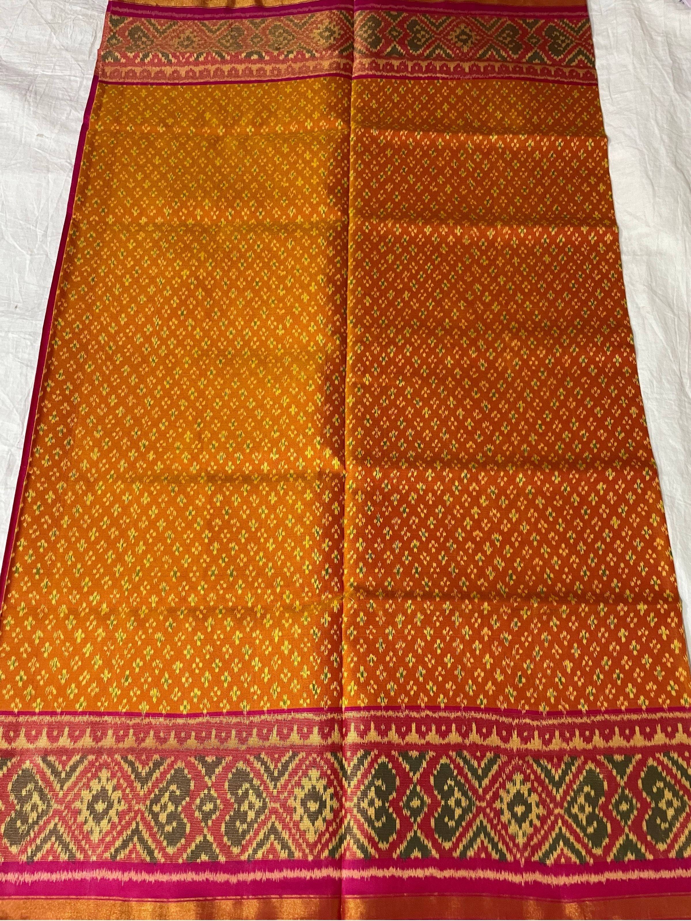 Small Chax Design With Border And Pallu Of Sellari Design 2